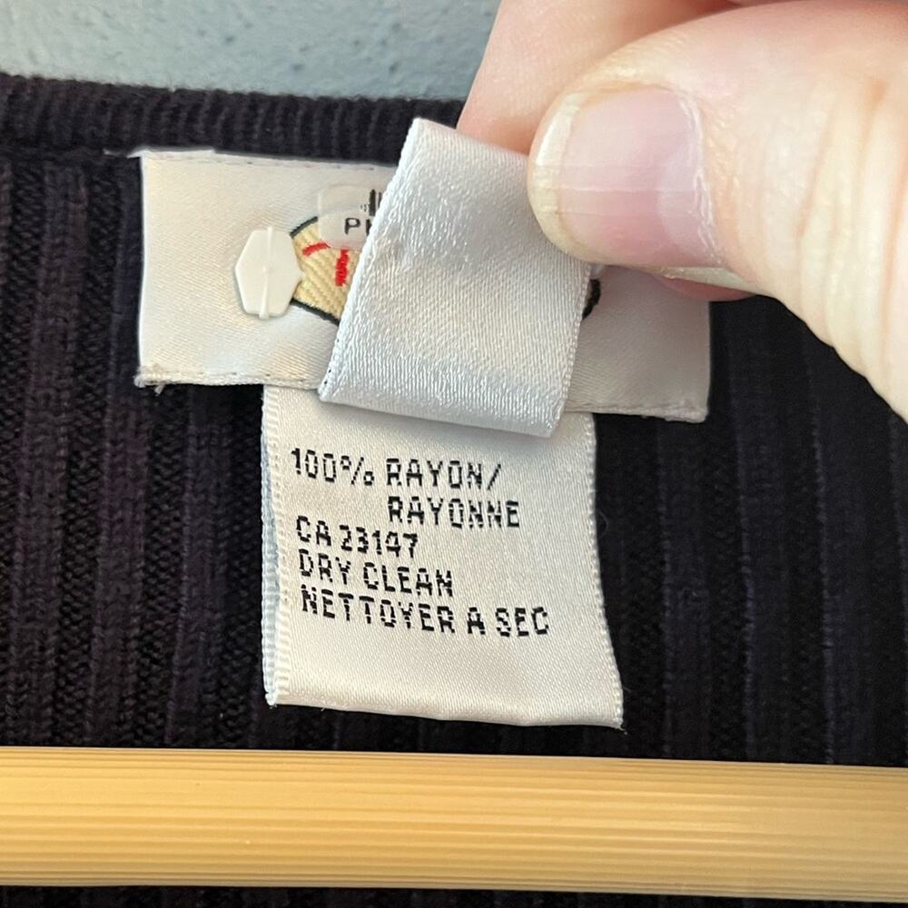 Talbots Ribbed Open Cardigan - Picture 3 of 3